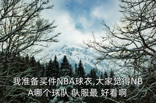 我準(zhǔn)備買件NBA球衣,大家覺得NBA哪個球隊 隊服最 好看啊