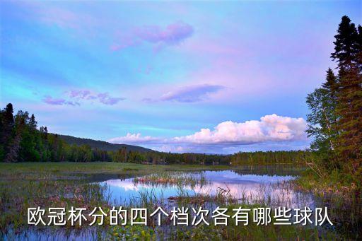 歐冠杯分的四個(gè)檔次各有哪些球隊(duì)