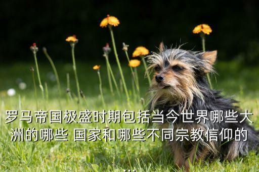 羅馬帝國(guó)極盛時(shí)期包括當(dāng)今世界哪些大洲的哪些 國(guó)家和哪些不同宗教信仰的...