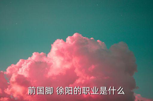徐陽是哪個隊的球迷,徐陽:感情是你們兩個人的，不是別人的