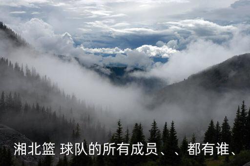 湘北籃 球隊的所有成員、、都有誰、