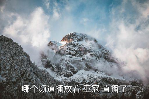亞冠直播是哪個(gè),中國體育彩排大巴窯直播分享新看點(diǎn)
