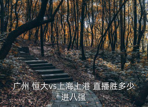 恒大對上港哪個臺直播,保利尼奧雙響廣州恒大2-1擊敗國安