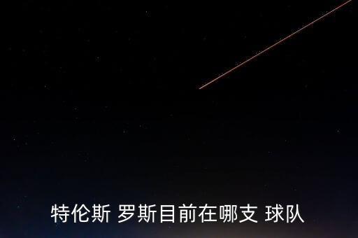 特倫斯 羅斯目前在哪支 球隊(duì)