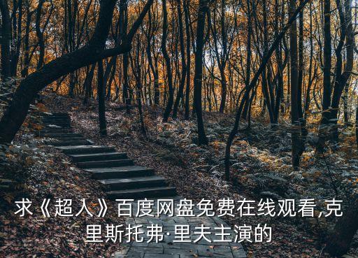 求《超人》百度網(wǎng)盤(pán)免費(fèi)在線觀看,克里斯托弗·里夫主演的