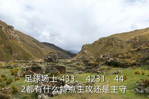 足球場(chǎng)上 433、 4231、442都有什么特點(diǎn)主攻還是主守