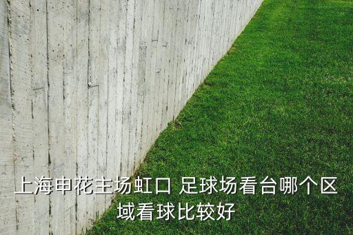上海申花主場虹口 足球場看臺哪個(gè)區(qū)域看球比較好