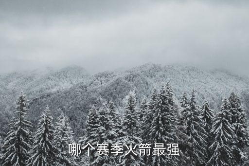 哪個(gè)賽季火箭最強(qiáng)