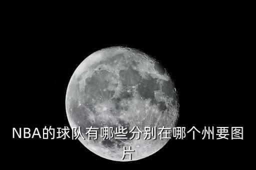 NBA的球隊有哪些分別在哪個州要圖片