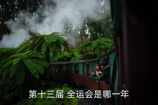 第十三屆 全運(yùn)會(huì)是哪一年