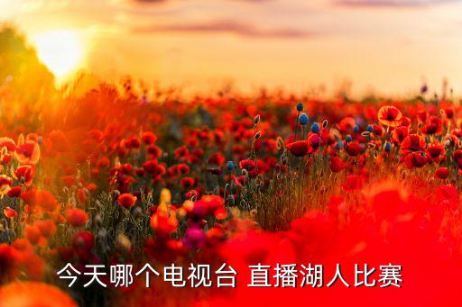 今天哪個(gè)電視臺(tái) 直播湖人比賽