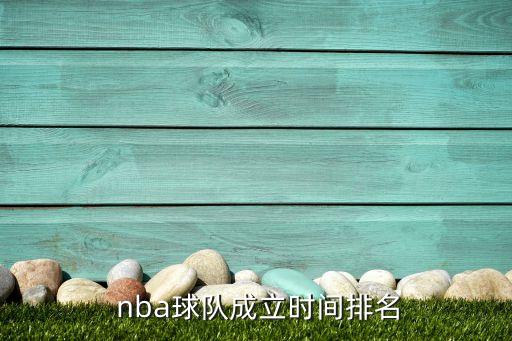  nba球隊(duì)成立時(shí)間排名