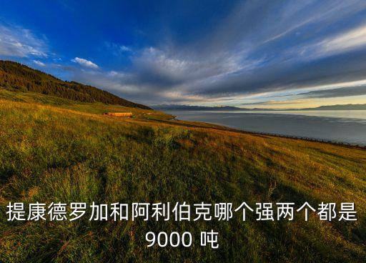 提康德羅加和阿利伯克哪個強(qiáng)兩個都是9000 噸