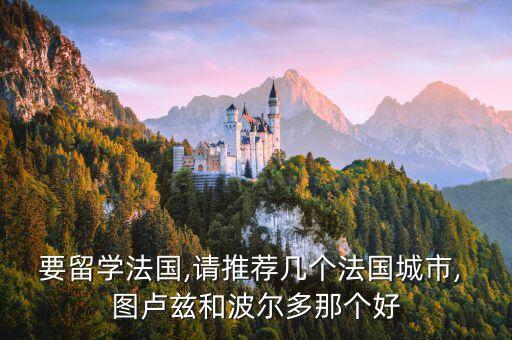 阿雅克肖和圖盧茲哪個厲害,先去法國再去南特其實(shí)比國內(nèi)更方便
