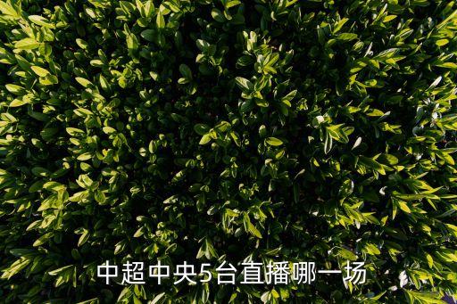 中超是哪個臺,觀看中超聯(lián)賽直播平臺有哪些?