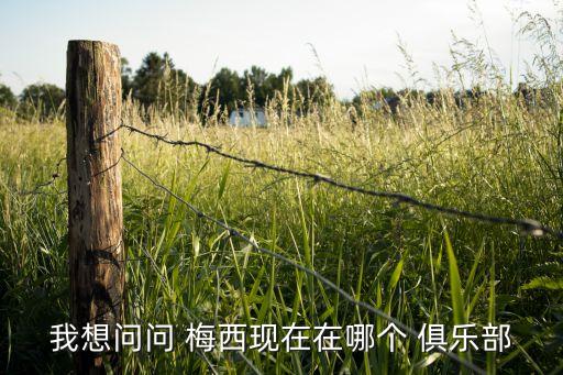 我想問(wèn)問(wèn) 梅西現(xiàn)在在哪個(gè) 俱樂(lè)部