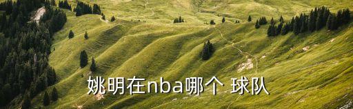  姚明在nba哪個 球隊(duì)