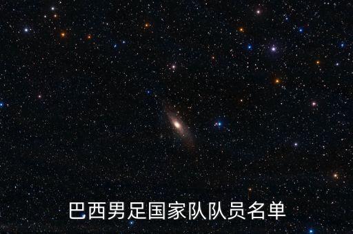 巴西男足國家隊隊員名單