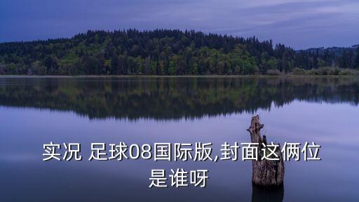  實(shí)況 足球08國際版,封面這倆位是誰呀