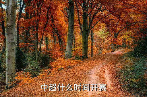中超什么時(shí)間開(kāi)賽