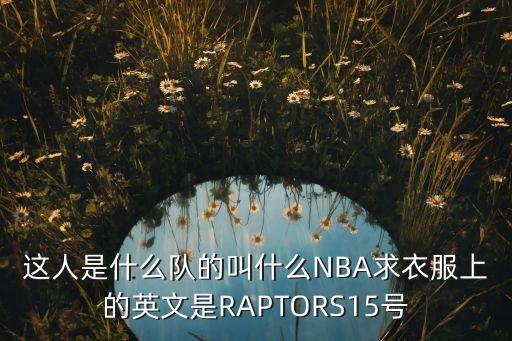 這人是什么隊(duì)的叫什么NBA求衣服上的英文是RAPTORS15號(hào)