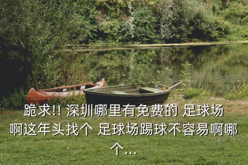 跪求!! 深圳哪里有免費(fèi)的 足球場啊這年頭找個(gè) 足球場踢球不容易啊哪個(gè)...