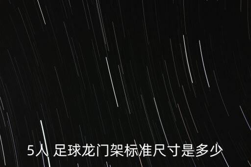 5人 足球龍門架標(biāo)準(zhǔn)尺寸是多少