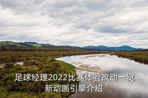  足球經(jīng)理2022比賽體驗改動一覽新動畫引擎介紹