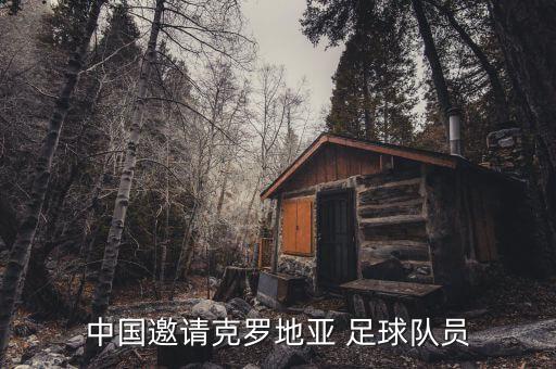 中國(guó)邀請(qǐng)克羅地亞 足球隊(duì)員