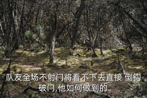 隊(duì)友全場(chǎng)不射門(mén)將看不下去直接 倒鉤破門(mén),他如何做到的