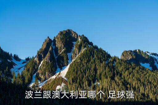  波蘭跟澳大利亞哪個 足球強