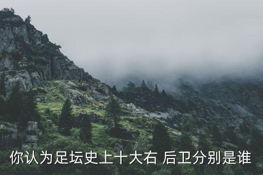 你認為足壇史上十大右 后衛(wèi)分別是誰