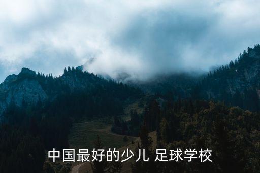 中國最好的少兒 足球學校