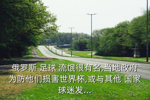 俄羅斯 足球 流氓很有名,當(dāng)?shù)卣疄榉浪麄儞p害世界杯,或與其他 國(guó)家球迷發(fā)...