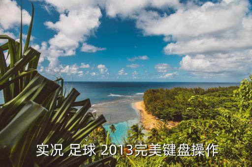  實(shí)況 足球 2013完美鍵盤操作