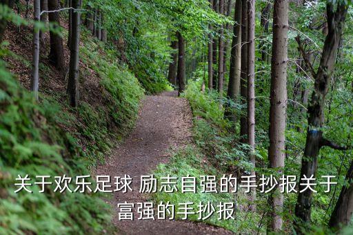 關(guān)于歡樂足球 勵(lì)志自強(qiáng)的手抄報(bào)關(guān)于富強(qiáng)的手抄報(bào)