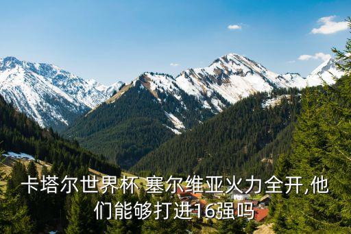 卡塔爾世界杯 塞爾維亞火力全開,他們能夠打進(jìn)16強(qiáng)嗎