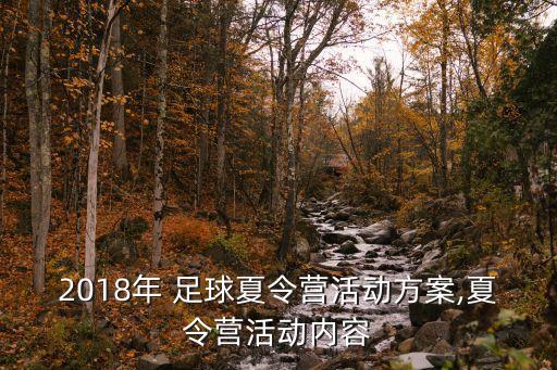 2018年 足球夏令營活動方案,夏令營活動內(nèi)容