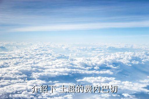 介紹下 土超的費(fèi)內(nèi)巴切
