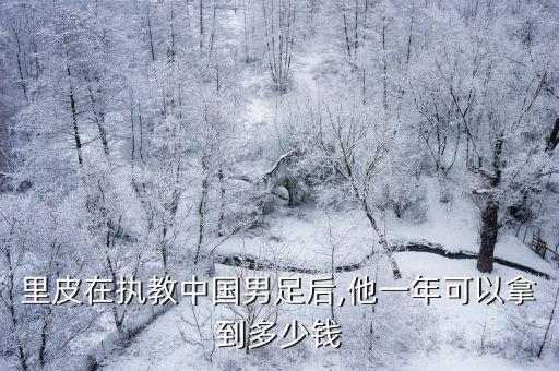 里皮在執(zhí)教中國男足后,他一年可以拿到多少錢