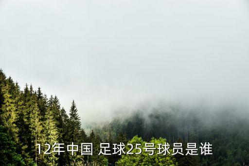 12年中國(guó) 足球25號(hào)球員是誰(shuí)