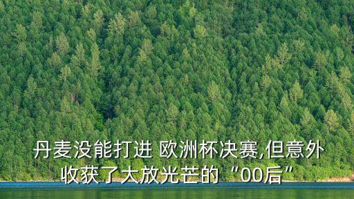  丹麥沒能打進 歐洲杯決賽,但意外收獲了大放光芒的“00后”