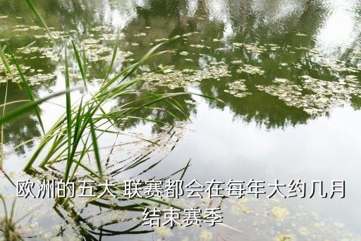 歐洲的五大 聯(lián)賽都會在每年大約幾月 結束賽季