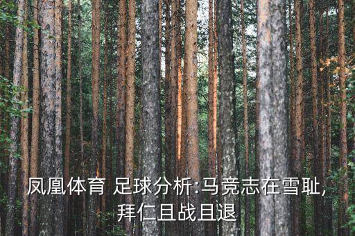 鳳凰體育 足球分析:馬競(jìng)志在雪恥,拜仁且戰(zhàn)且退