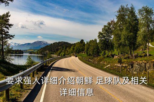 要求強(qiáng)人詳細(xì)介紹朝鮮 足球隊(duì)及相關(guān)詳細(xì)信息