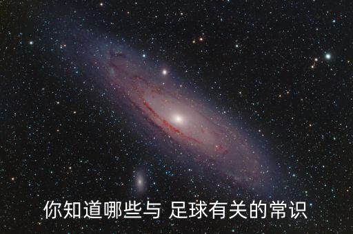 你知道哪些與 足球有關(guān)的常識