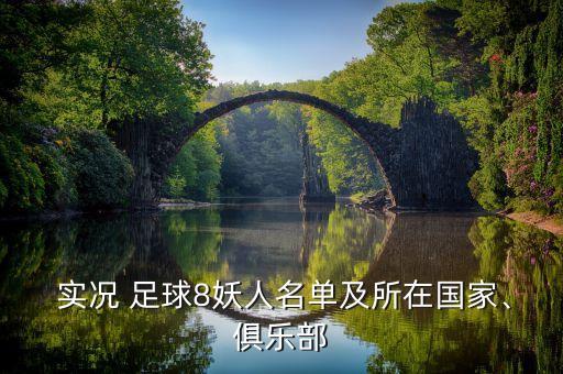  實(shí)況 足球8妖人名單及所在國(guó)家、俱樂(lè)部